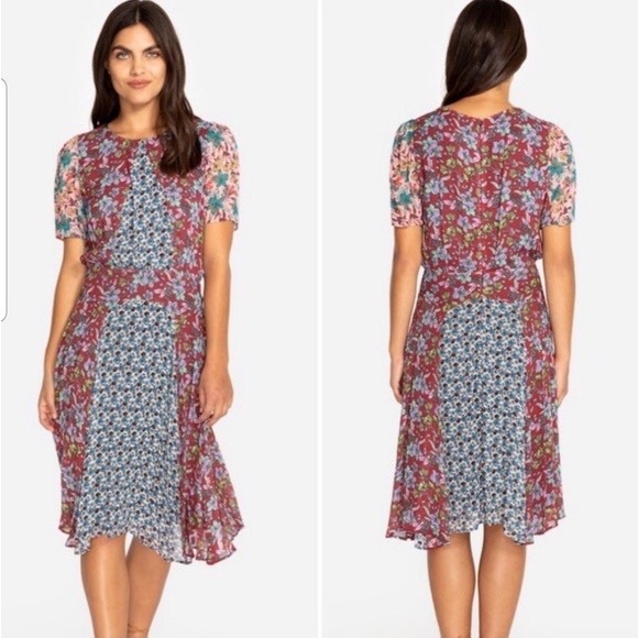 Johnny was sonny mixed floral print Dress - Picture 13 of 14